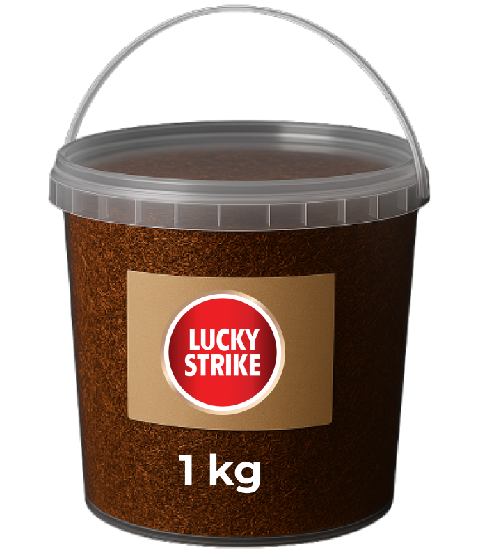 Tutun Lucky Strike 1kg – Aromă Echilibrată și Calitate Premium Tutun la găleată Lucky Strike 1kg