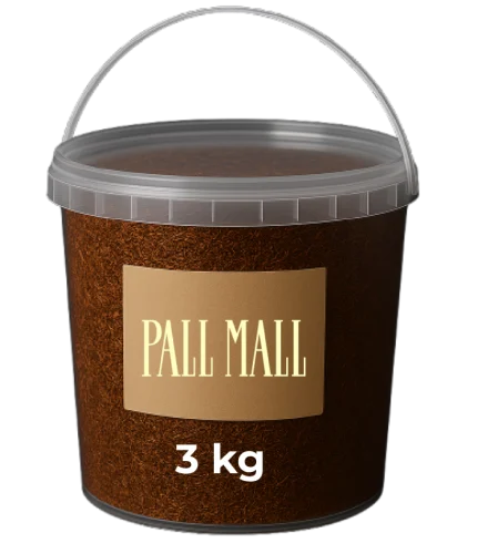 Tutun la găleată Pall Mall Negru 3kg